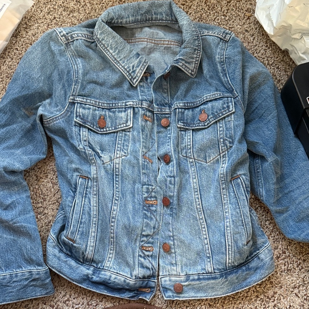 Madewell Light Blue Denim Jacket